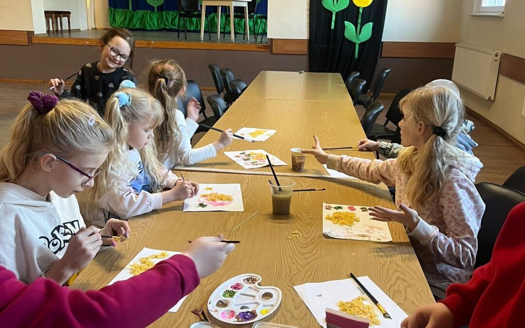 Zajęcia kreatywne w świetlicach wiejskich