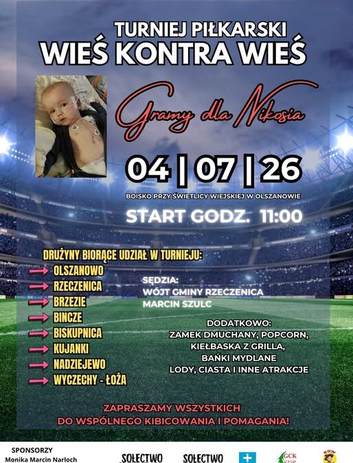 Turniej Piłkarski „Wieś kontra Wieś”