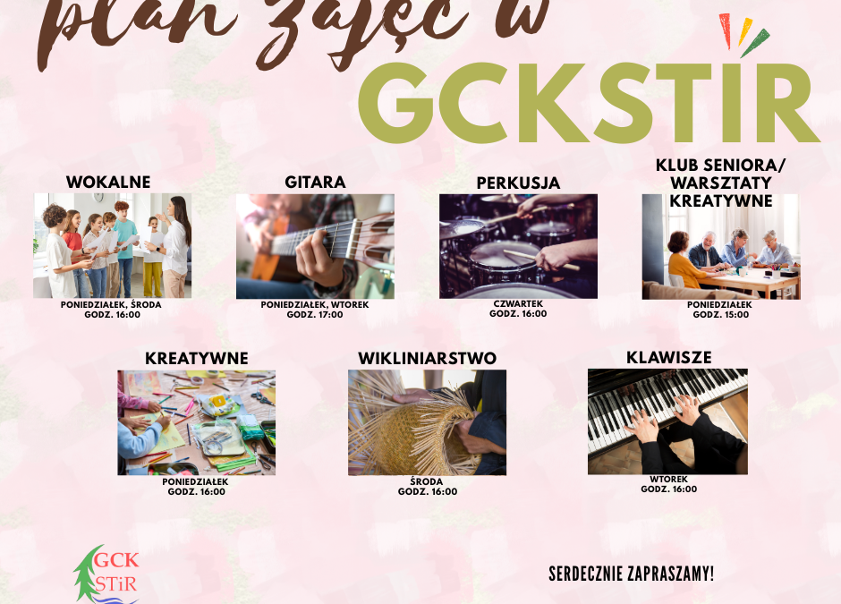 Zajęcia w GCKSTiR w Rzeczenicy
